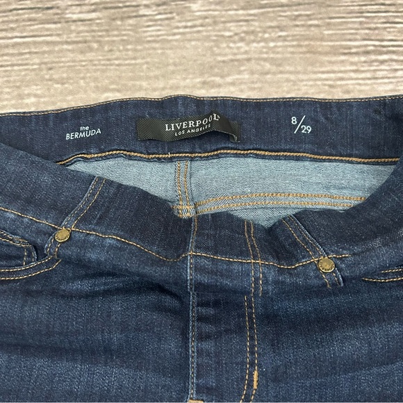 Liverpool blue Bermuda shorts - Picture 3 of 7